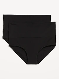 Culotte taille basse de Maternité à rabattable