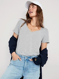 Luxe V-Neck T-Shirt