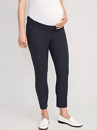 Pantalon de maternité Pixie, longueur à la cheville, panneau latéral