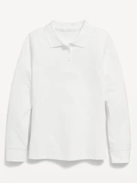 Uniform Pique Polo Shirt for Girls