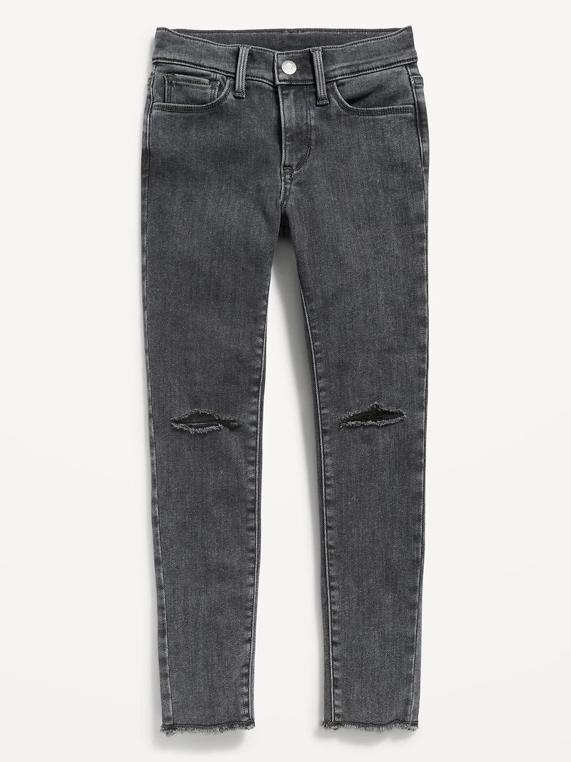 High-Waisted Rockstar 360° Stretch Jeggings for Girls