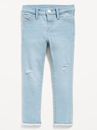 Rockstar 360° Stretch Frayed-Hem Jeggings for Toddler Girls