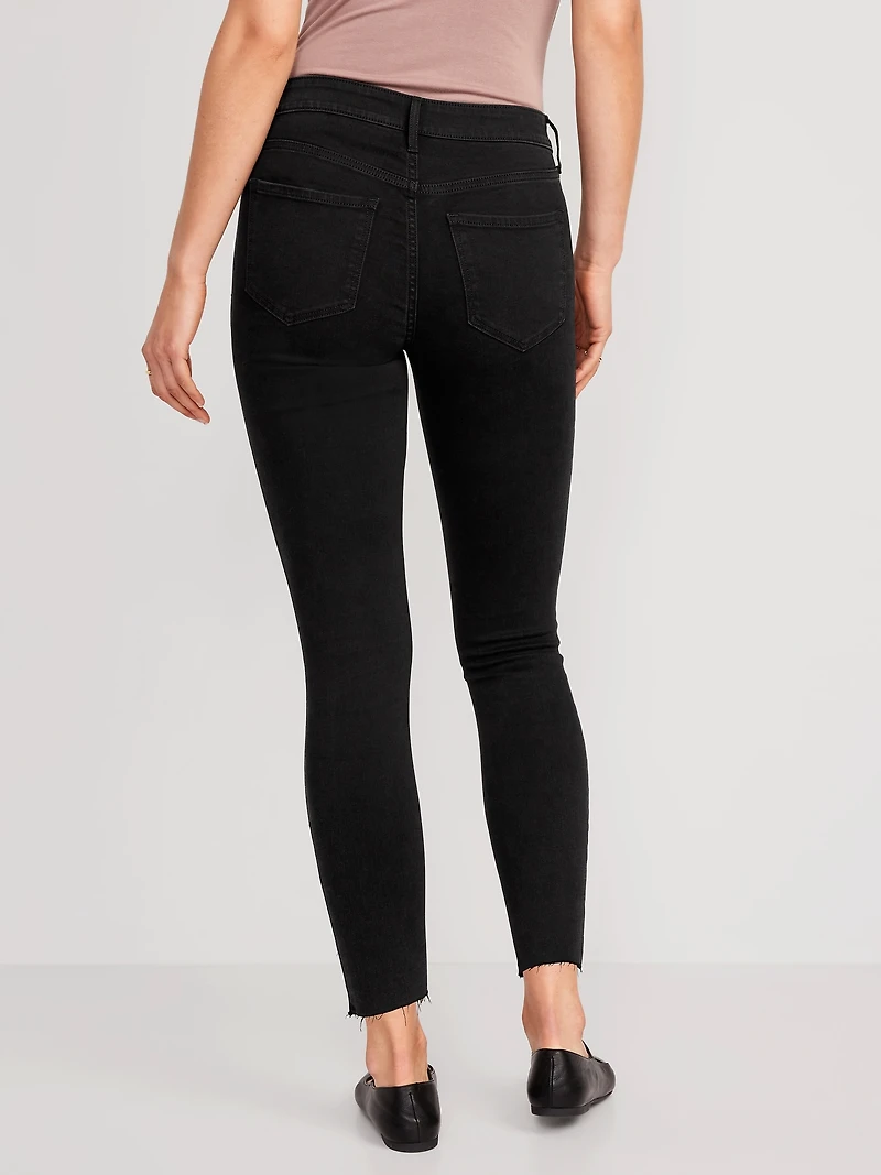 Mid-Rise Rockstar Super-Skinny Jeans