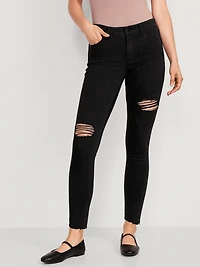 Mid-Rise Rockstar Super-Skinny Jeans