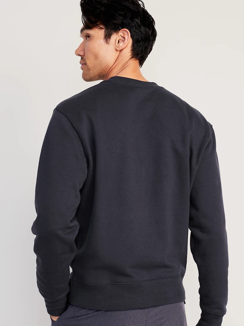 Loose Rotation Crew-Neck Sweatshirt