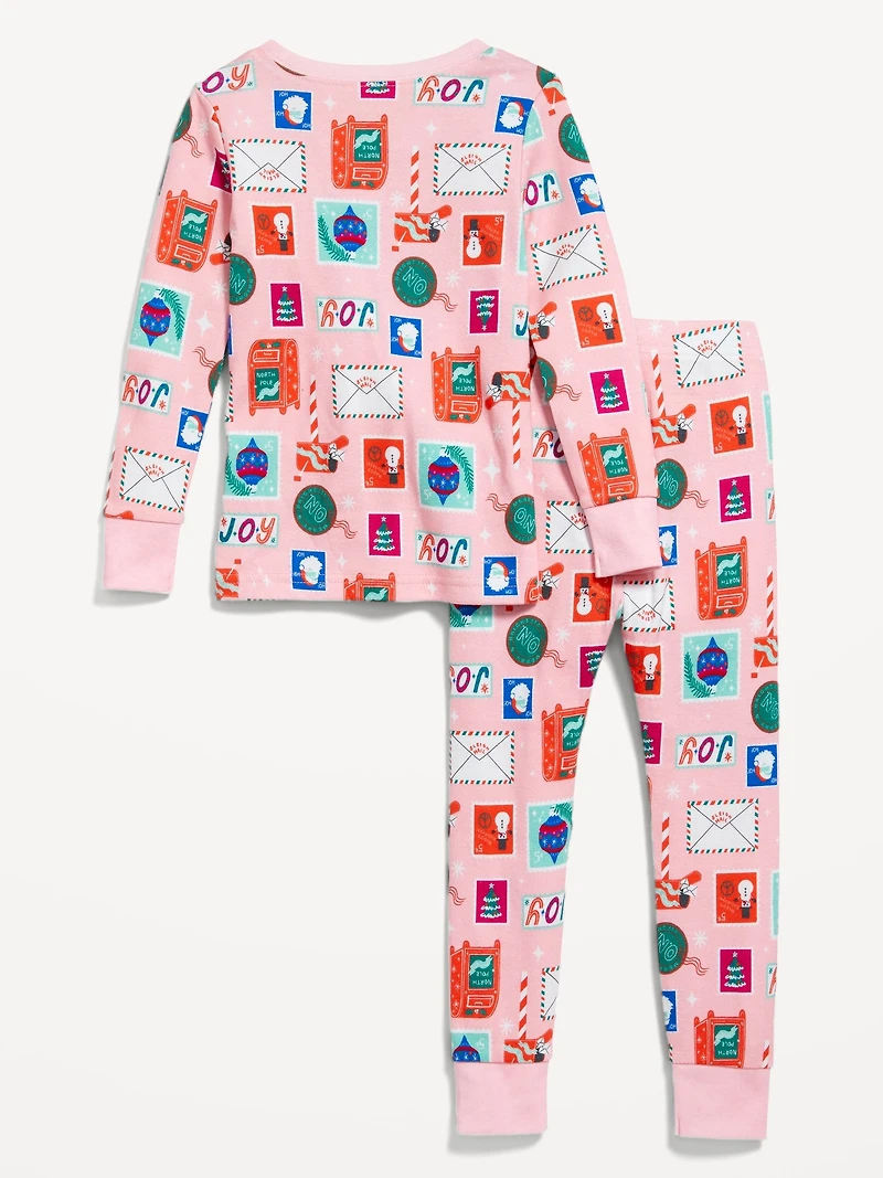 Unisex Snug-Fit Pajama Set for Toddler & Baby