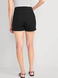 High-Waisted Pixie Trouser Shorts for Women -- 5-inch inseam