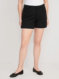 High-Waisted Pixie Trouser Shorts for Women -- 5-inch inseam