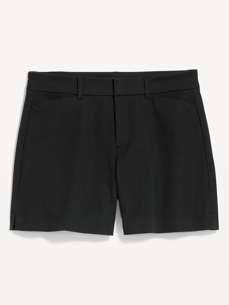 High-Waisted Pixie Trouser Shorts for Women -- 5-inch inseam