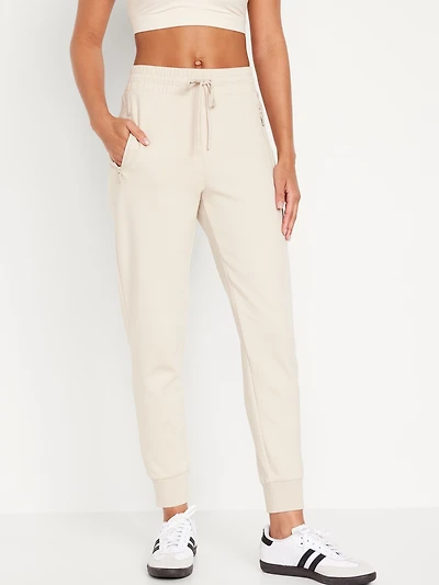 High-Waisted Dynamic Fleece Jogger Sweatpants
