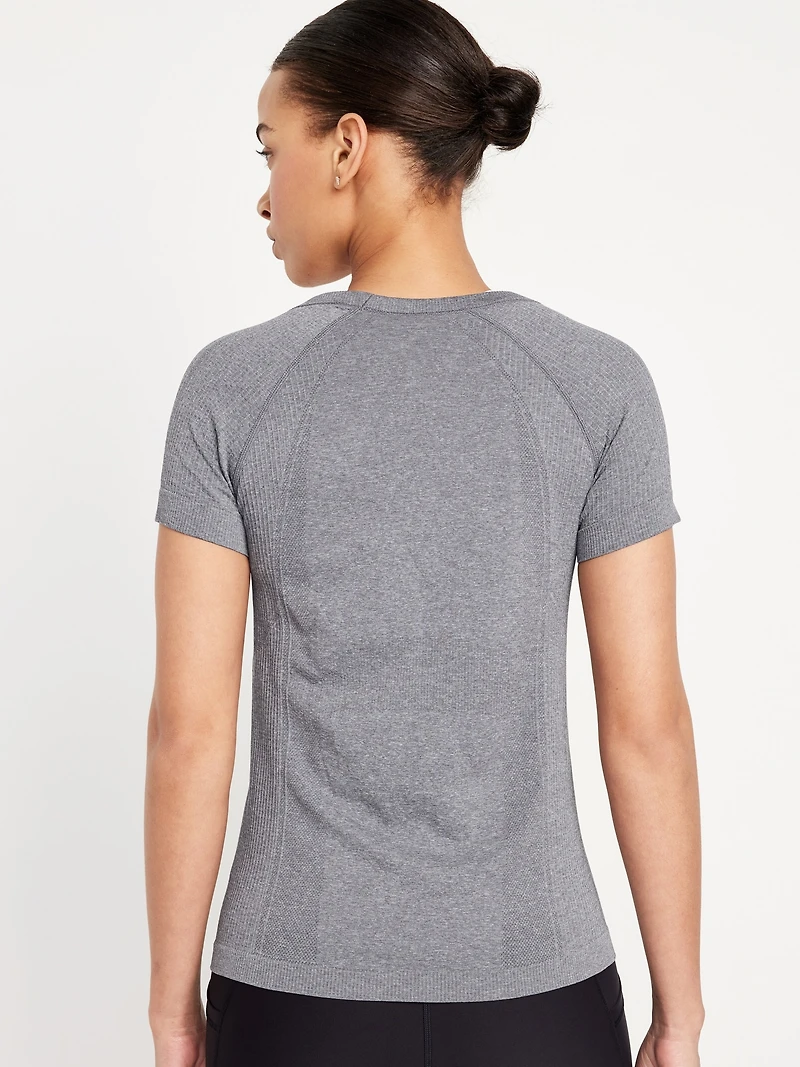 Fluid Seamless Fitted T-Shirt