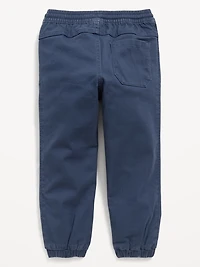 Functional-Drawstring Jogger Pants for Toddler Boys