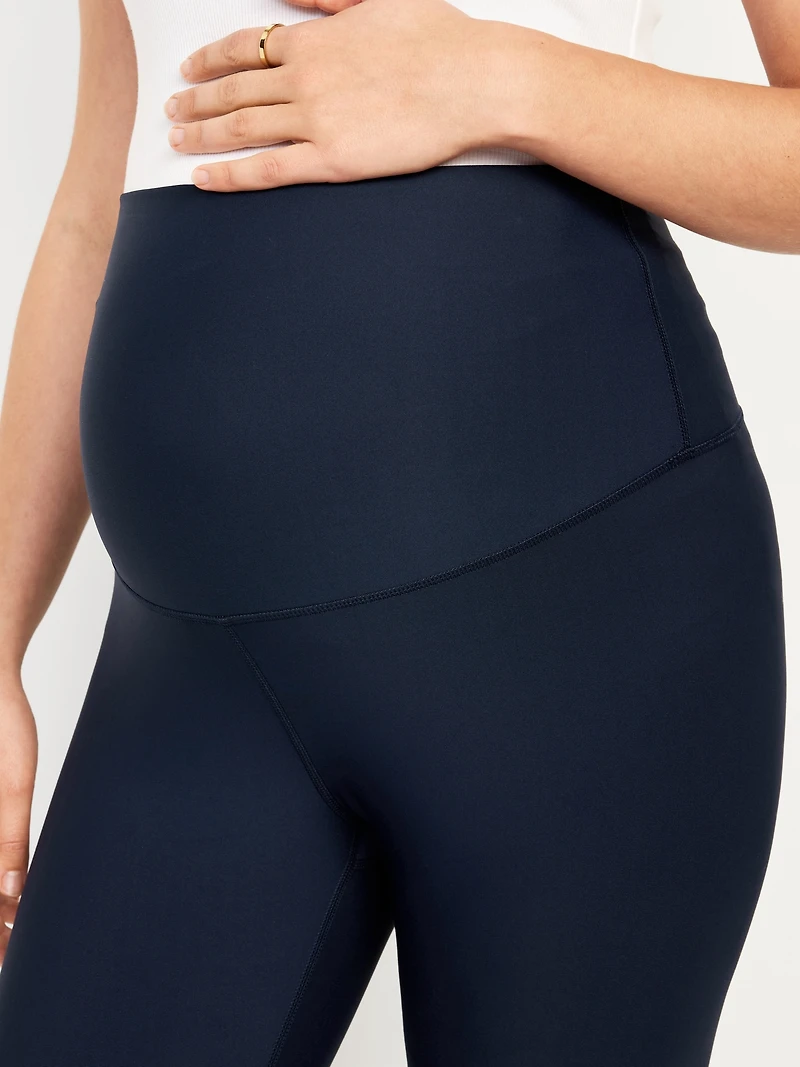 Legging de maternité court sculptant Powersoft à panneau complet