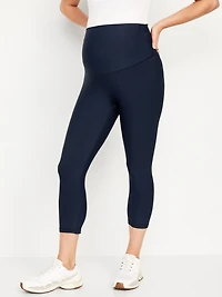 Legging de maternité court sculptant Powersoft à panneau complet