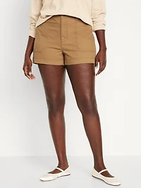 High-Waisted OGC Chino Shorts -- 3.5-inch inseam