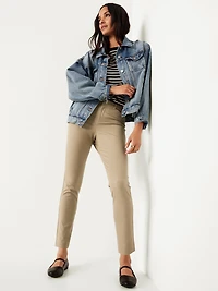 High-Waisted Pixie Skinny Ankle Pants