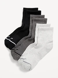 3-Pack Athletic Quarter Crew for Women