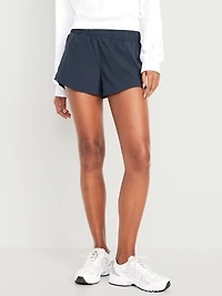 Mid-Rise StretchTech Run Shorts -- 3-inch inseam