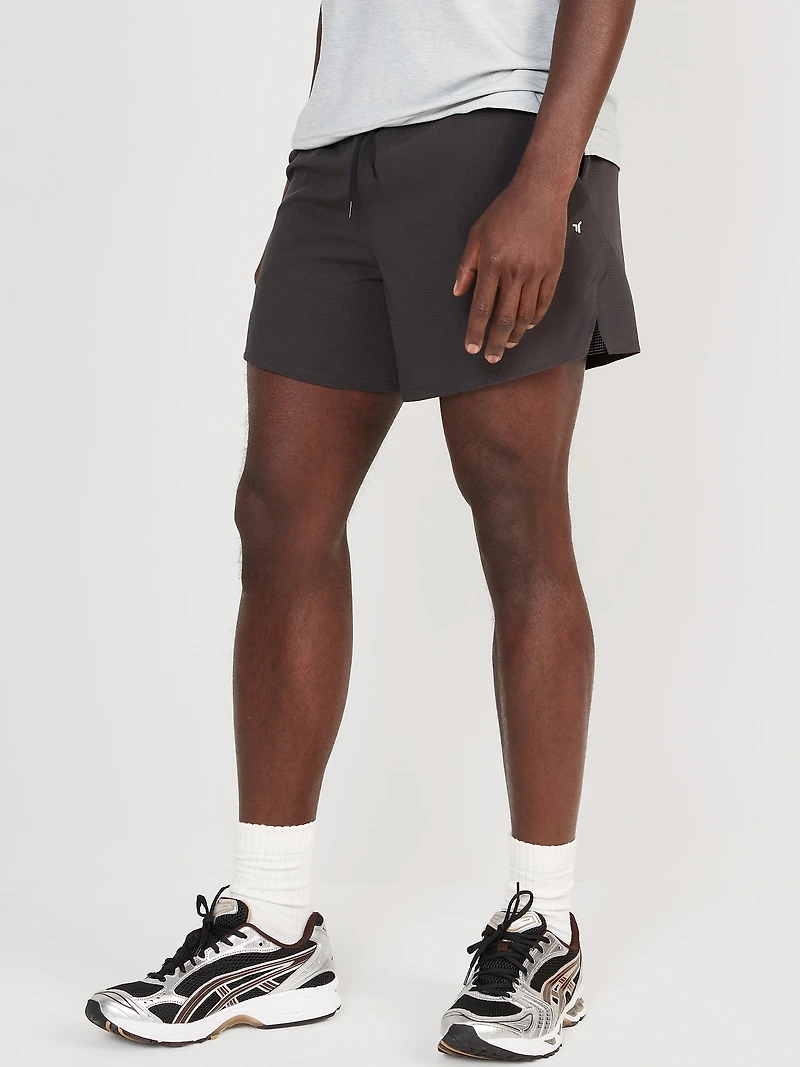 StretchTech Lined Run Shorts -- 5-inch inseam
