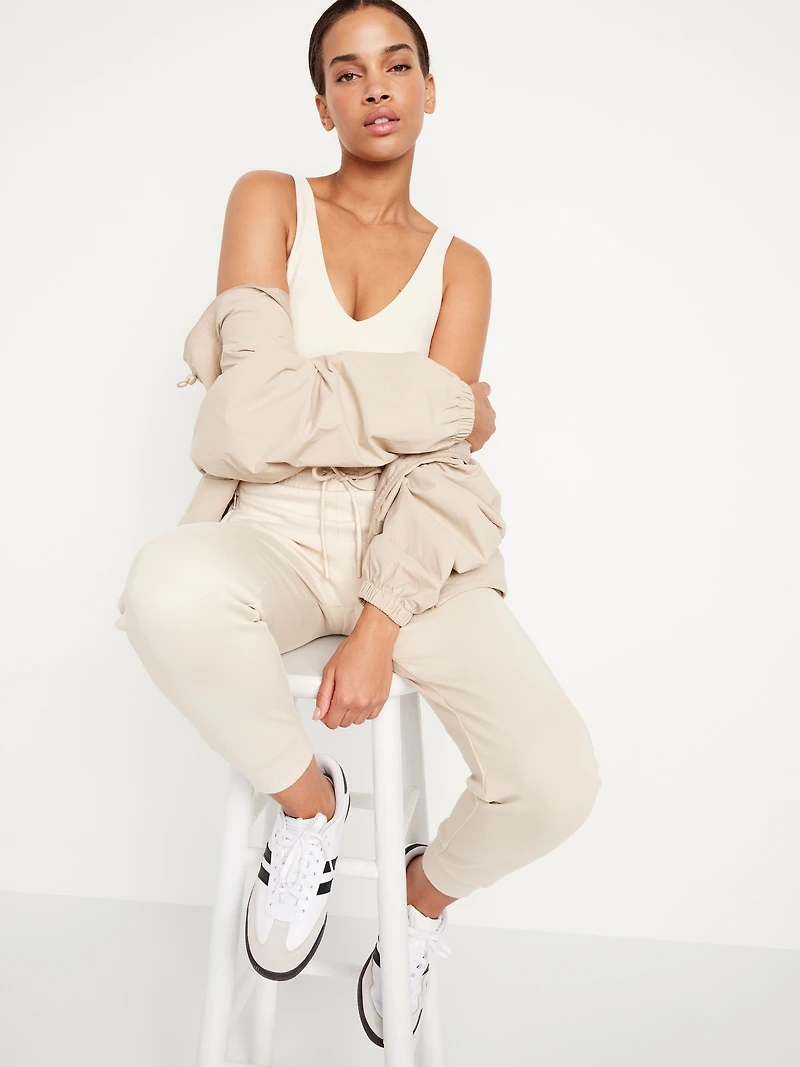 High-Waisted Dynamic Fleece Jogger Sweatpants