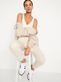 High-Waisted Dynamic Fleece Jogger Sweatpants