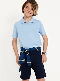 School Uniform Jersey Polo Shirt for Boys