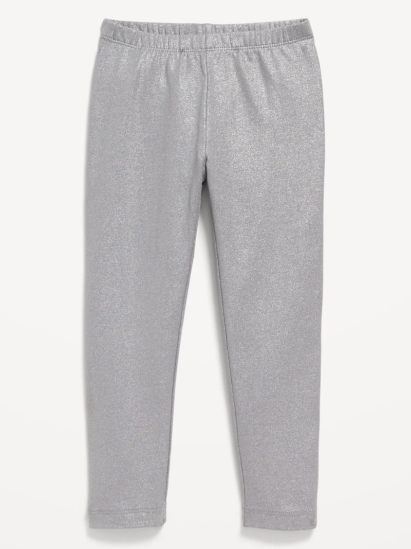 Jersey Shimmer Leggings for Toddler Girls