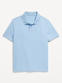 School Uniform Jersey Polo Shirt for Boys