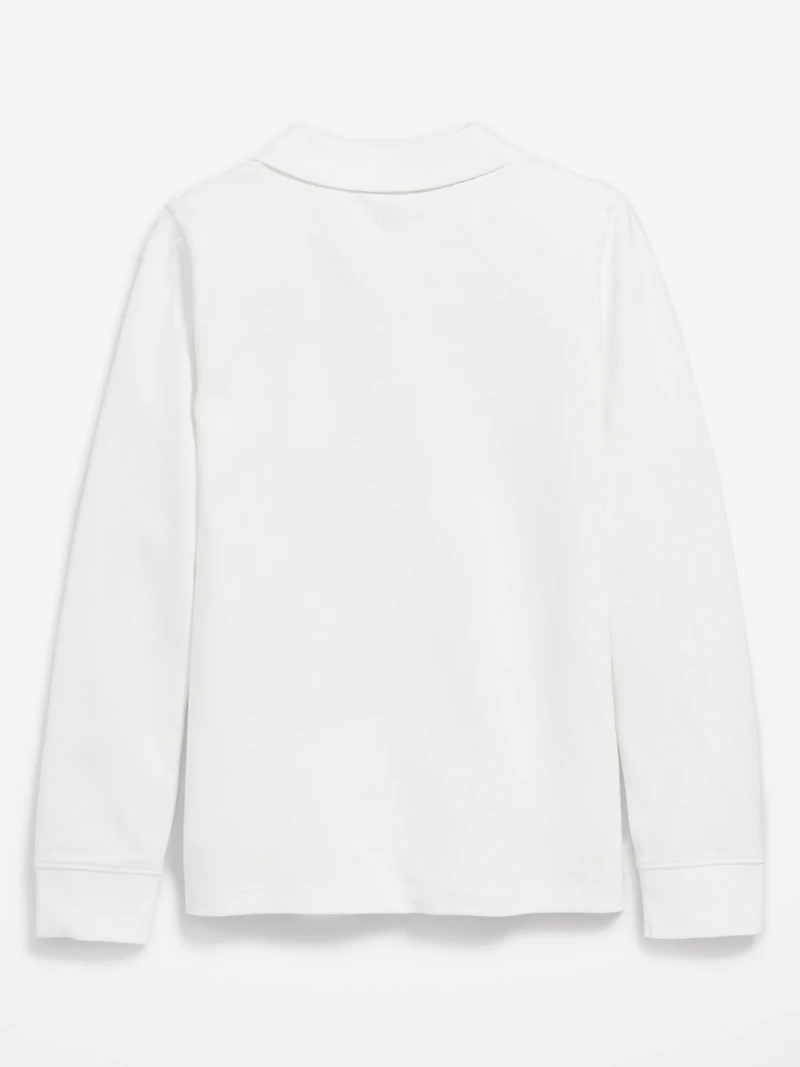Uniform Pique Polo Shirt for Girls