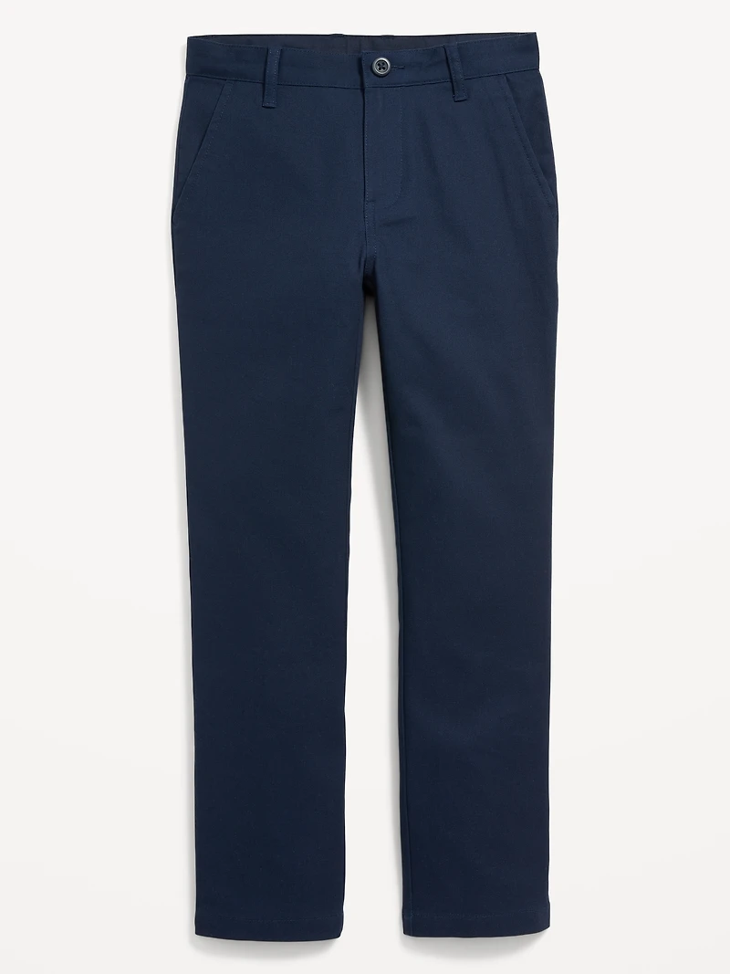 Slim School Uniform Chino Pants for Boys