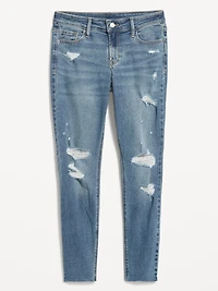 Mid-Rise Rockstar Super-Skinny Jeans