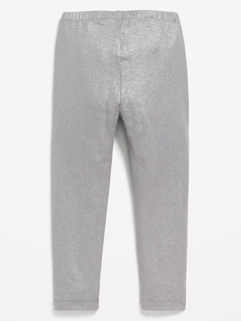 Jersey Shimmer Leggings for Toddler Girls