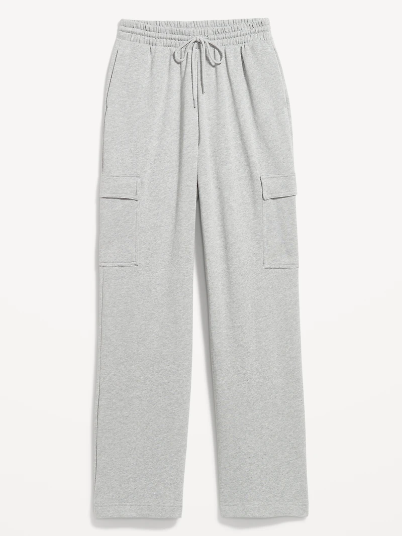 Extra High-Waisted SoComfy Cargo Wide-Leg Sweatpants