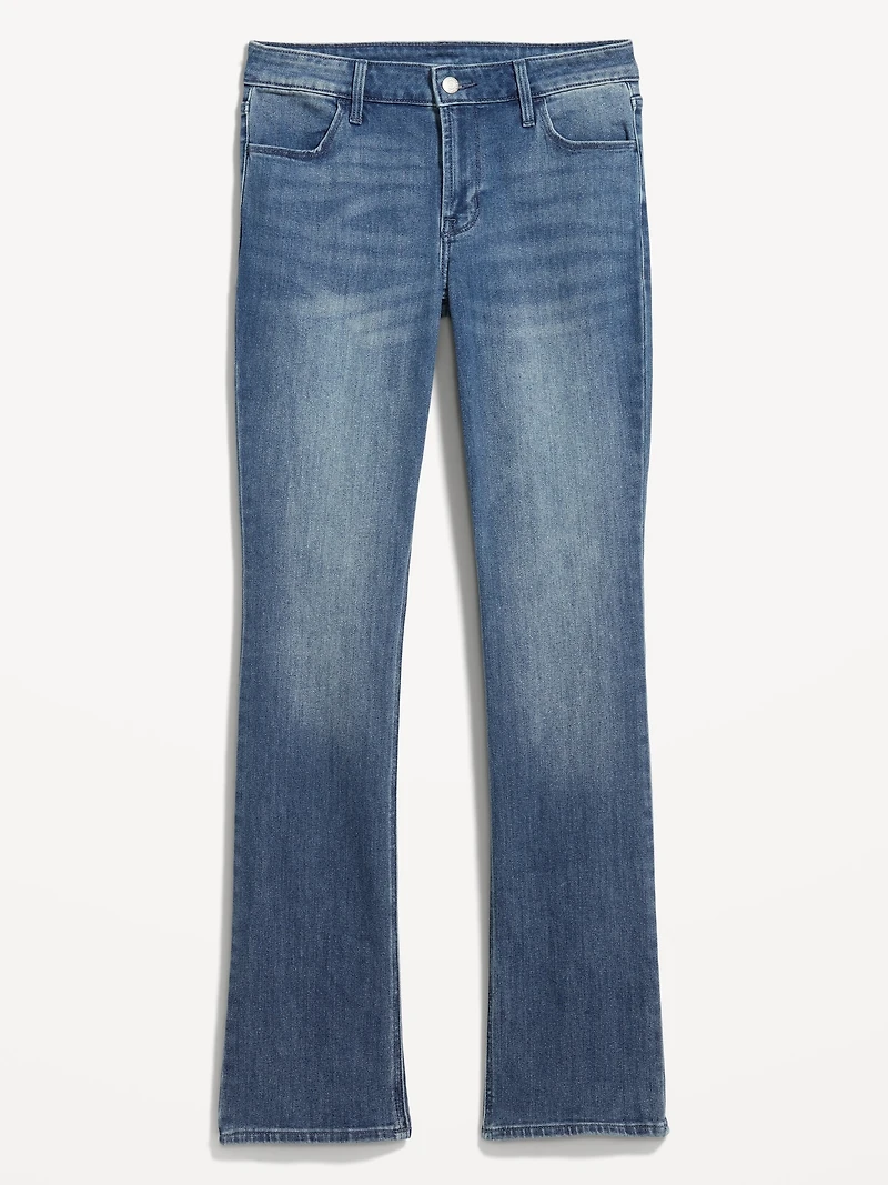 Mid-Rise Wow Boot-Cut Jeans