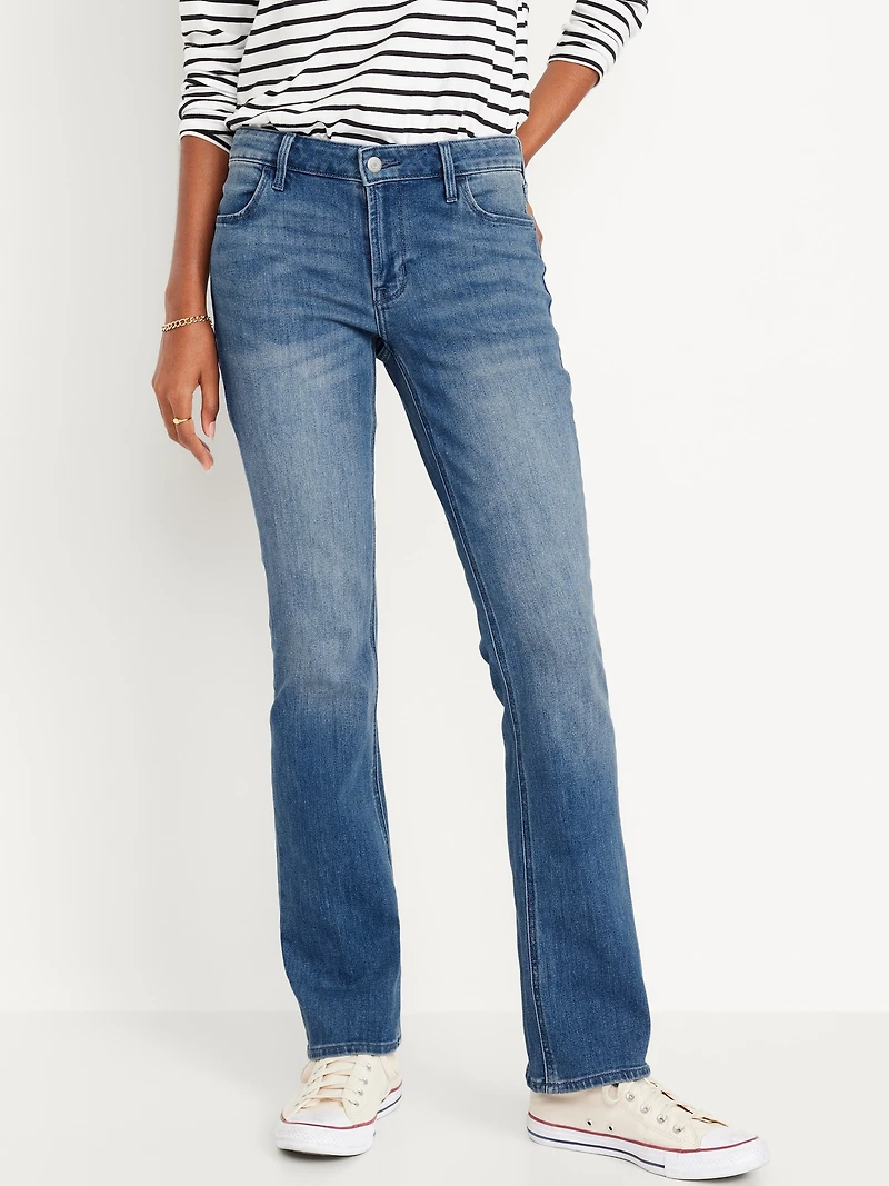 Mid-Rise Wow Boot-Cut Jeans
