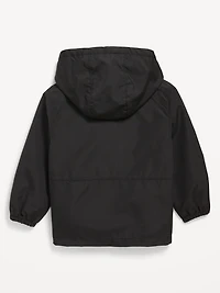 Water-Resistant Hooded Jacket for Toddler Boys