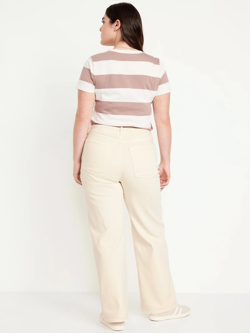 Extra High-Waisted Wide-Leg Jeans