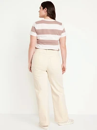 Extra High-Waisted Wide-Leg Jeans