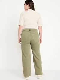 Extra High-Waisted Wide-Leg Jeans
