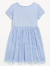 Disney© Short-Sleeve Princess Tutu Dress for Toddler Girls