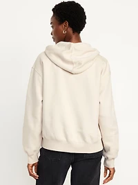 Logo Zip Hoodie Sweatshirt