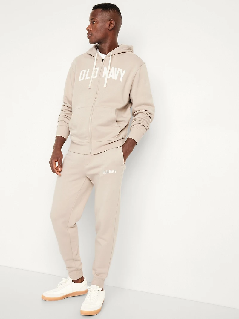 Loose Logo Zip Hoodie