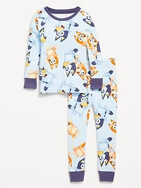 Bluey™ Unisex Graphic Snug-Fit Pajama Set for Toddler & Baby
