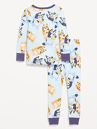Bluey™ Unisex Graphic Snug-Fit Pajama Set for Toddler & Baby