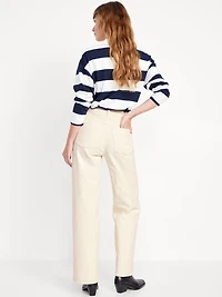 Extra High-Waisted Wide-Leg Jeans