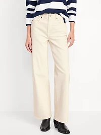 Extra High-Waisted Wide-Leg Jeans