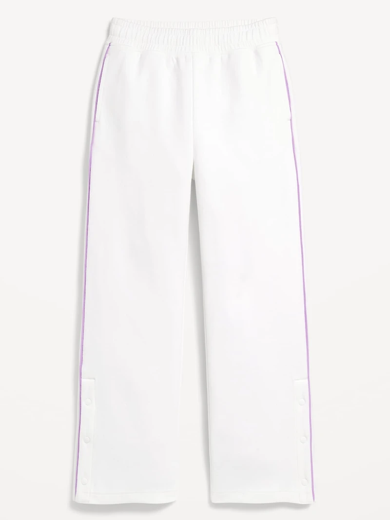 High-Waisted Dynamic Fleece Pants for Girls