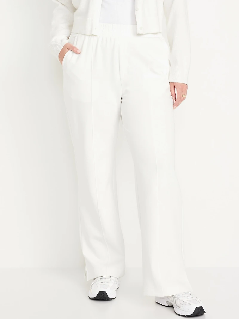 High-Waisted Dynamic Fleece Trouser Sweatpants