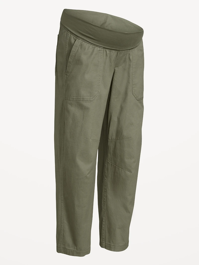 Pantalon utilitaire Flexi-taille à taille rabattable de maternité