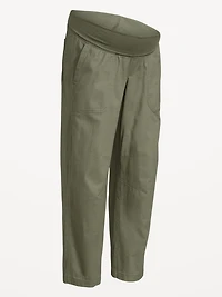 Pantalon utilitaire Flexi-taille à taille rabattable de maternité